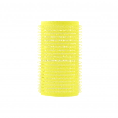 Hajcsavaró öntapadós citromsárga 12db-os 32mm