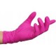 Kesztyű nitril magenta púdermentes 100db ( XS )