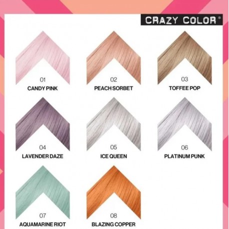 Crazy Color Rapid Toner 100ml 04 Lavender Daze