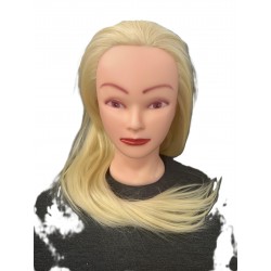 Babafej női szőke szintetikus 45cm R01