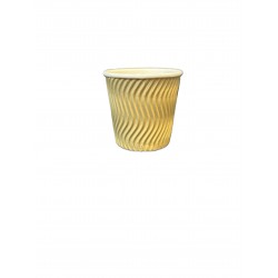 Papírpohár Fodros Falú Hullámos 190ml 50db