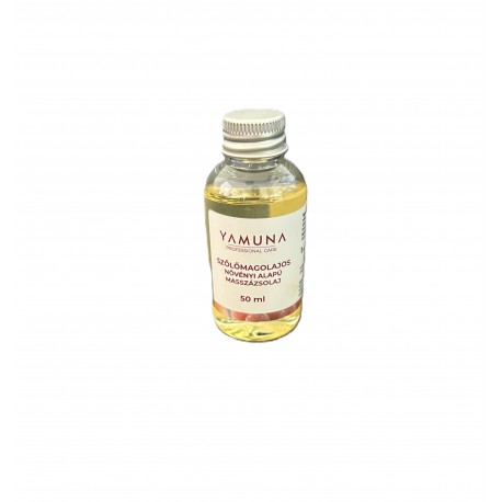 Yamuna Szőlőmagolajos Növényi Alapú Masszázsolaj 50ml