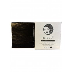 Melírfólia lap fekete 300db 27x12cm 14mikron