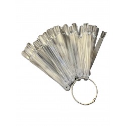 Színminta kifestő - legyező színtelen 50db