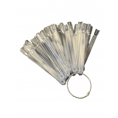 Színminta kifestő - legyező színtelen 50db