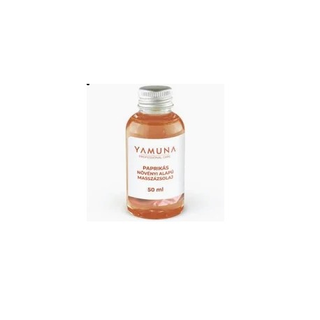 Yamuna Paprikás Növényi Alapú Masszázsolaj 50ml