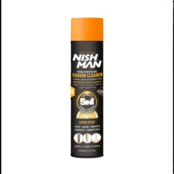 Nish Man Shaver Cleaner Lemon Gép Tisztító 5 az 1-ben Spray 769ml (Pro Size)