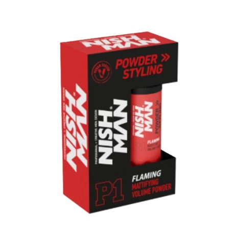 Nish Man Mattifying Volume (P1 Flaming) Hajformázó Por 20g