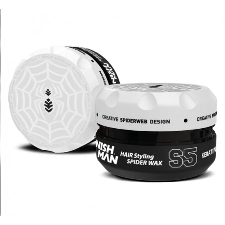Nish Man Hair Styling Spider Wax S5 Keratin 150ml
