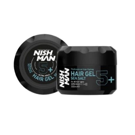 Nish Man Hajformázó Zselé 5 + Ultra Hold Sea Salt 300ml