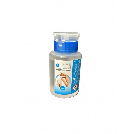 Körömlakklemosó pumpás acetonos e-nail 150ml