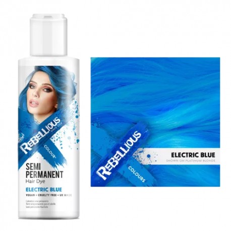 Rebellious Hajszínező Örült Színek Electric Blue 57 100ml