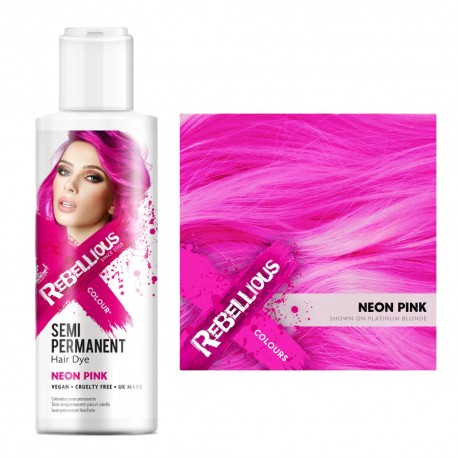 Rebellious Hajszínező Örült Színek Neon Pink 131 100ml