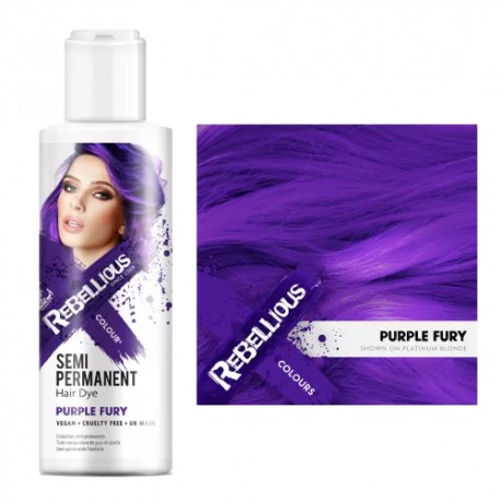 Rebellious Hajszínező Örült Színek Purple Fury 61 100ml