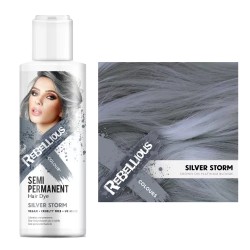 Rebellious Hajszínező Örült Színek Silver Storm 64 100ml