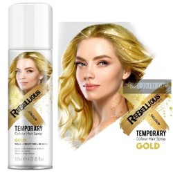 Rebellious Csillámspray Gold 125ml