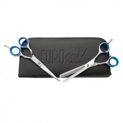 Olló szett kék 2db-os Eurostil 03682