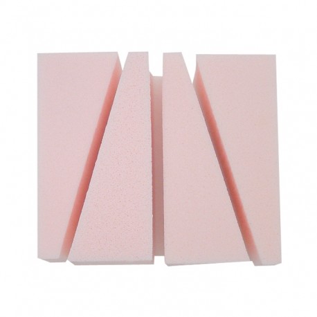 Kozmetikai alapozó szivacs rózsaszín négyzet Eurostil 01361