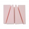 Kozmetikai alapozó szivacs rózsaszín négyzet Eurostil 01361