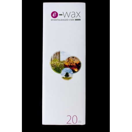 Gyantalehúzócsík 20 db-os e-wax